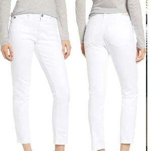 AG jeans. White. Size 31R, brand new without tags, never worn